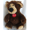 Trudi - Plüschtier - Bär Bruce - Brauntöne - ca. 26 cm groß - Schlenker