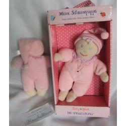 Spiegelburg - zwei Greiflinge - Schmusepüppchen - rosa - ca. 15 cm lang