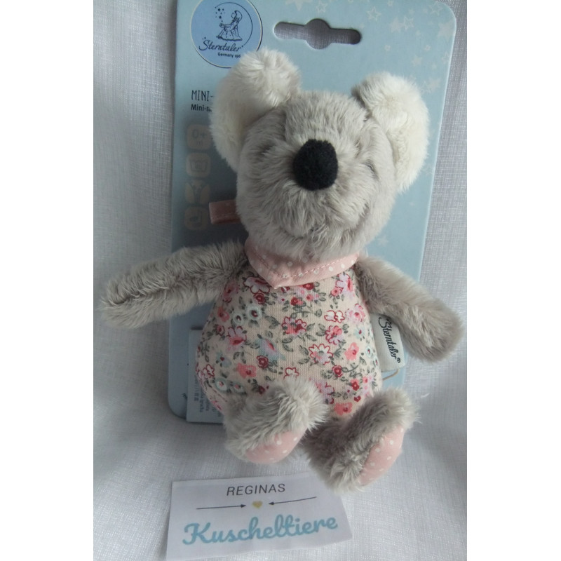 Sterntaler - Spieluhr Mini - Plüsch/Stoff - Maus Mabel - Melodie: Zauberflöte - ca. 13 cm groß