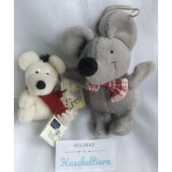 zwei Plüschtiere Vintage -...