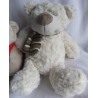 Zwei Plüschtiere - Bärchen - My baby XXXLutz Plüschtier Bär weiß mit Schal und  Frie-Play Collection Bär mit Halstuch