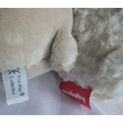 Zwei Plüschtiere - Bärchen - My baby XXXLutz Plüschtier Bär weiß mit Schal und  Frie-Play Collection Bär mit Halstuch