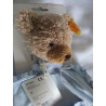 Steiff - Schmusetuch - Schlaf Gut Bär - blau-weiß gestreift, blau-weiß kariert - ca. 30 cm lang