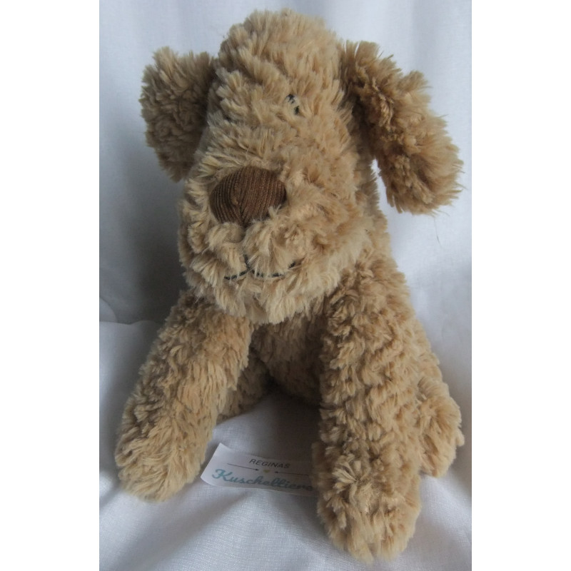 TCM - Tchibo - Plüschtier - Hund - Brauntöne - ca. 25 cm groß - sitzend