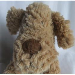 TCM - Tchibo - Plüschtier - Hund - Brauntöne - ca. 25 cm groß - sitzend