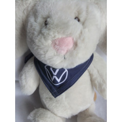 Minifeet VW - Plüschtier - Hase - RecycelHase - grauweiß - ca. 30 cm groß - Schlenker