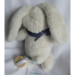 Minifeet VW - Plüschtier - Hase - RecycelHase - grauweiß - ca. 30 cm groß - Schlenker