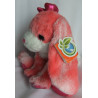 Wild Republic - Plüschtier - Hase rosa, weiß mit Schleife pink - ca. 26 cm hoch und ca. 24 cm lang