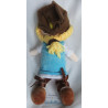 Nature Planet - Plüschtier Plüschpuppe - Mädchen mit Kopftuch, Kleidchen - ca. 30 cm groß - Schlenker