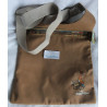 Nici - Tasche Umhängetasche - Wild Friends Bison Big Bow - verstellbarer Tragegurt - ca. 35 cm x 30 cm groß