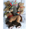 Plüschtiersammlung - 3 x Sigikid Plüschtiere Pferd, Pony, Bär und 1 x Sterntaler Plüschtier Bär Benno