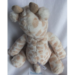Mamas & Papas - Plüschtier -Geoffrey Giraffe - creme, braun - ca. 30 cm groß - sitzend