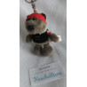Nici - Schlüsselanhänger - Pirat Bär - ca. 10 cm  groß - Schlenker