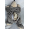 Ideenwelt - Rossmann - Wärmetier Maus - mit Hirsekörnerfüllung - ca. 35 cm groß - liegend