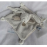 Baby Nat - Schmusetuch - Hase grauweiß, beige - ca. 22 cm x 22 cm groß
