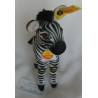 Steiff - Stofftier - Zebra Ossi - schwarz, weiß - ca. 16 cm hoch und ca. 14 cm lang - stehend
