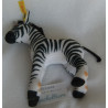 Steiff - Stofftier - Zebra Ossi - schwarz, weiß - ca. 16 cm hoch und ca. 14 cm lang - stehend