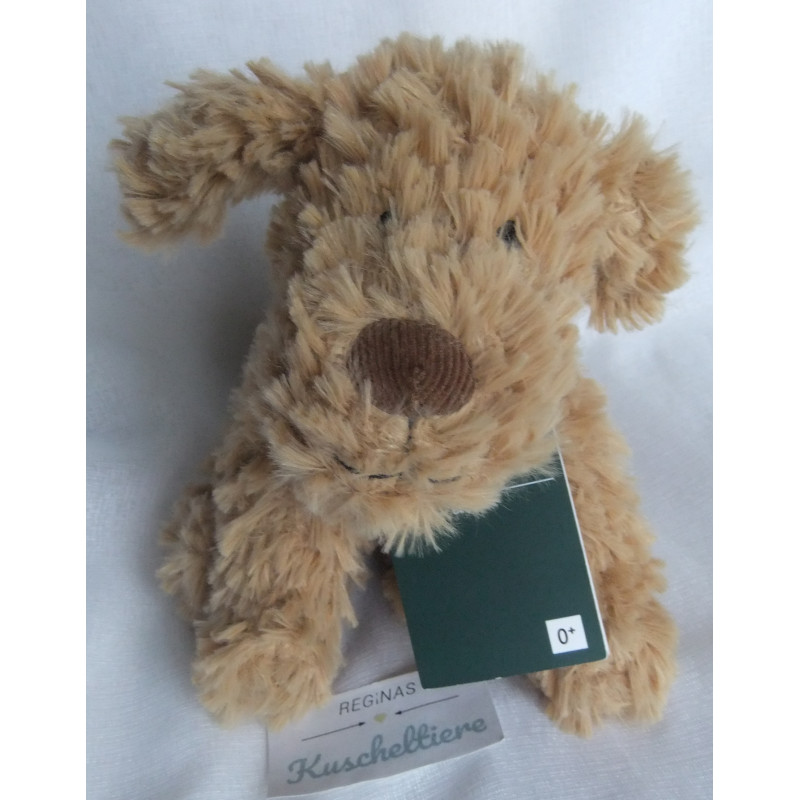 TCM - Tchibo - Plüschtier - Hund - Brauntöne - ca. 25 cm groß - sitzend