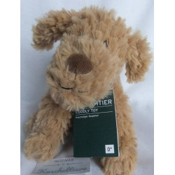 TCM - Tchibo - Plüschtier - Hund - Brauntöne - ca. 25 cm groß - sitzend