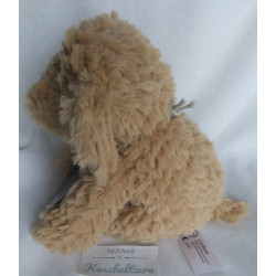 TCM - Tchibo - Plüschtier - Hund - Brauntöne - ca. 25 cm groß - sitzend