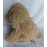 TCM - Tchibo - Plüschtier - Hund - Brauntöne - ca. 25 cm groß - sitzend