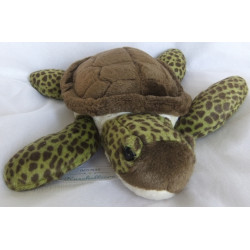 Wild Republic - Plüschtier - Schildkröte - Brauntöne, grün, beige - ca. 30 cm lang
