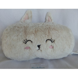H&M Home - Plüschtier Kissen - Kaninchen weiß-braun meliert - ca.  15 cm x 30 cm lang