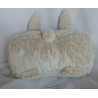 H&M Home - Plüschtier Kissen - Kaninchen weiß-braun meliert - ca.  15 cm x 30 cm lang