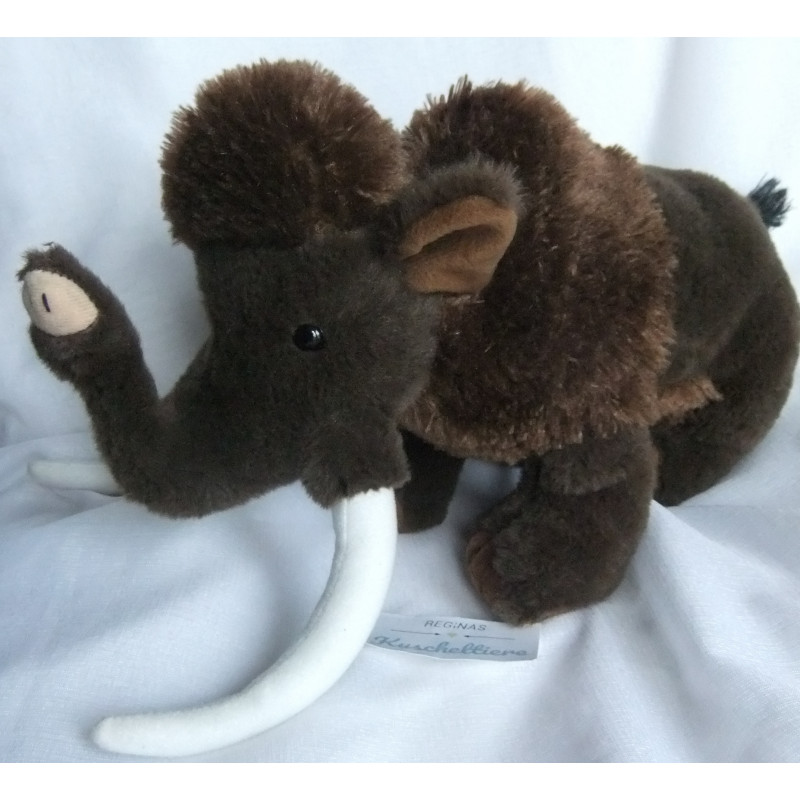 Wild Republic - Plüschtier - Mammut - braun, weiß - ca. 30 cm hoch und ca. 25 cm lang