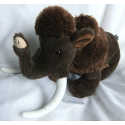 Wild Republic - Plüschtier - Mammut - braun, weiß - ca. 30 cm hoch und ca. 25 cm lang