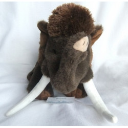 Wild Republic - Plüschtier - Mammut - braun, weiß - ca. 30 cm hoch und ca. 25 cm lang