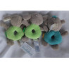 Babydream - drei Rasselgreiflinge - zwei kleine Äffchen und ein kleines Äffchen - ca. 15 cm groß