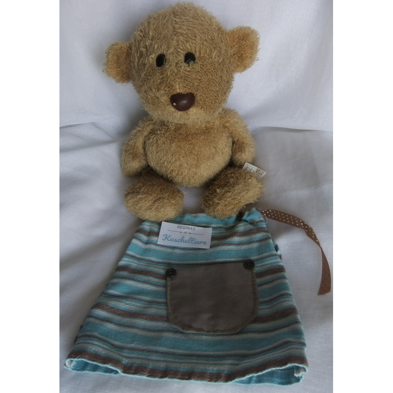 BB - Direkt - Plüschtier Bär - braun - ca. 35 cm lang - Schlenker