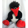 Nici Design - Plüschtier - Pinguin - schwarz, rot, weiß - ca. 42 cm groß - Schlenker