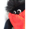 Nici Design - Plüschtier - Pinguin - schwarz, rot, weiß - ca. 42 cm groß - Schlenker