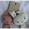 Nuuroo - Schmusetuchset - Organic Cotton Ado Hugging Cloth 2 - Hase - creme, rose