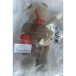 Sigikid - Kuscheltier Spieltier - Bär Vanilla mit Halstuch - ca. 32 cm groß - Schlenker