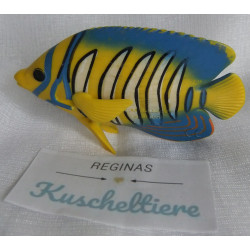 Schleich - Fisch Korallenfisch Pfauenauge-Kaiserfisch - ca. 9 cm lang und ca. 4,5 cm hoch