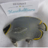Schleich - Fisch Perlen-Falterfisch - ca. 8 cm lang und ca. 6 cm hoch