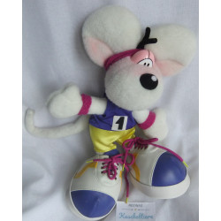 Depesche - Vintage Plüschtier - Diddl Maus Sportler - ca. 30 cm groß - Schlenker