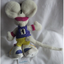Depesche - Vintage Plüschtier - Diddl Maus Sportler - ca. 30 cm groß - Schlenker