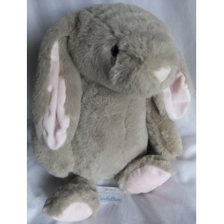 Ernstings Family - Plüschtier - Hase grau, rosa - ca. 50 cm groß - Schlenker