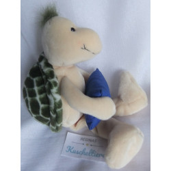 Nici - Plüschtier - Schildkröte Friends Esmeralda mit Kissen in den Händchen - grün, beige - ca. 29 cm groß - Schlenker