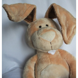 Nici - Plüschtier - Hase Ralf the Rabbit - Brauntöne - mit biegsamen Ohren- ca. 50 cm groß - Schlenker