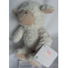 Nicotoy - Plüschtier - Schaf - beige, weiß - ca. 33 cm groß - Schlenker