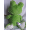 Volksbank Sunkid - Plüschtier Frosch mit großen Glitzeraugen - grün, weiß - ca. 30 cm groß - Schlenker
