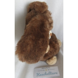 Bukowski Design - Plüschtier - Bär Ziggy Winterhase - braun, weiß - ca. 15 cm groß - sitzend