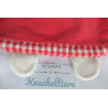 Peppa - Schmusetuch - Puppe/Wichtel - rot, creme, rot-weiß kariert - ca. 25 cm lang