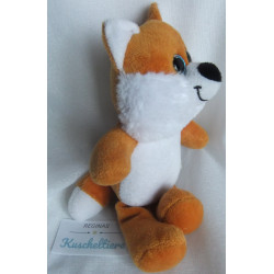 Windel GmbH - Plüschtier - Fuchs mit Glitzeräuglein - orange, weiß - ca. 20 cm groß - Schlenker