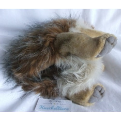 Hansa Creation A. Soriano - Handpuppe - Igel - Braun, grau - ca. 32 cm lang